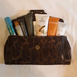 Clutch with Travel Sprays/Lotions